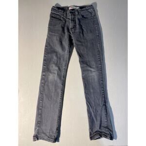 LEVI'S 510 SKINNY SIZE 14 Women REG 27x27 DARK GRAY JEANS PANTS